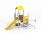 Observatory with a slide